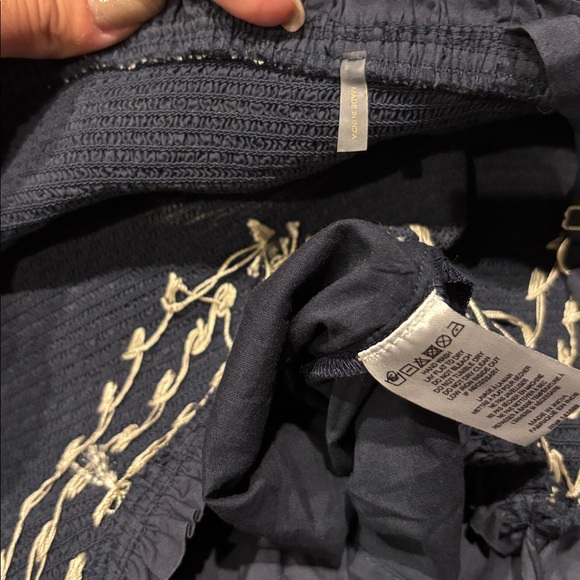 NWOT Ramy Brook Lucia smocked cotton poplin maxi dress - Picture 13 of 16